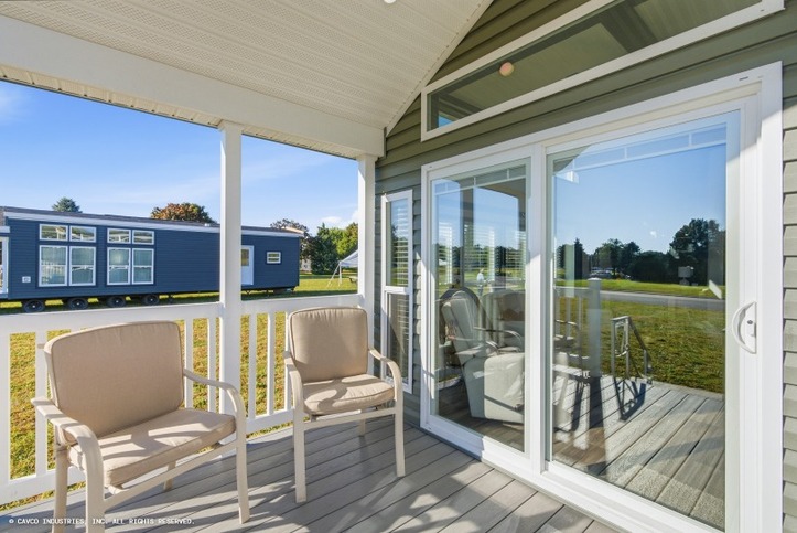 Grandview 11361N | 1 bedroom, 1 bathroom, 399 sqft park model. Built by Cavco - Nappanee in Nappanee, IN.