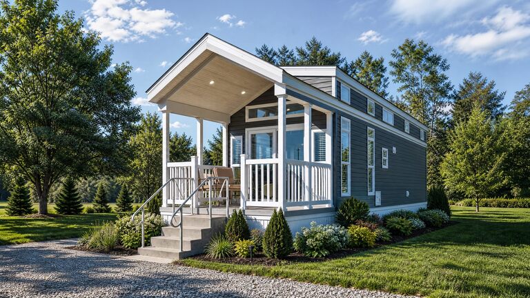 Grandview 11361N | 1 bedroom, 1 bathroom, 399 sqft park model. Built by Cavco - Nappanee in Nappanee, IN.