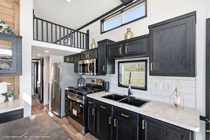 Grandview 11361N | 1 bedroom, 1 bathroom, 399 sqft park model. Built by Cavco - Nappanee in Nappanee, IN.