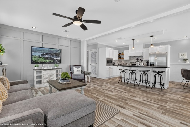 Alexa 28522A | 2 bedroom, 2 bathroom, 1394 sqft home. A Reserve home by Cavco - Plant City in Plant City, FL.