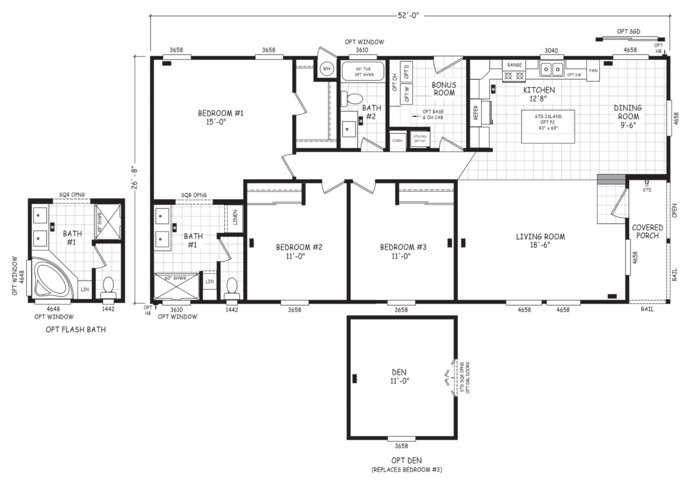 Edge 28563B Manufactured Home from Cavco West, a Cavco Company