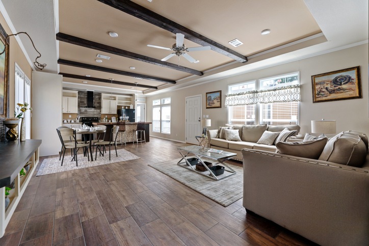 2 Bed Manufactured Home in Conroe TX - Santa Fe II-Quartz Galore 16762A