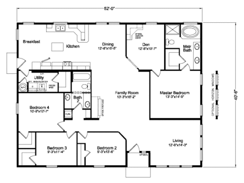 Mt. Adams | 4 bedroom, 2 bathroom, 2082 sqft home | Built by Cavco - Millersburg in Millersburg, OR.