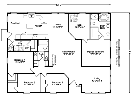 Mt. Adams 42524a Manufactured Home From Palm Harbor Homes, A Cavco Company