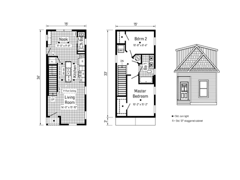 Casa Del 16362A | 2 bedroom, 2 bathroom, 1035 sqft home | Built by Cavco - Goshen in Goshen, IN.