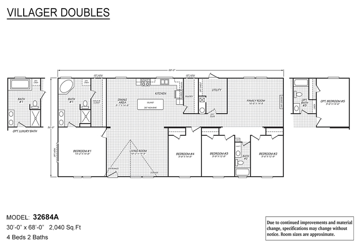 Fleetwood #42 Floorplan