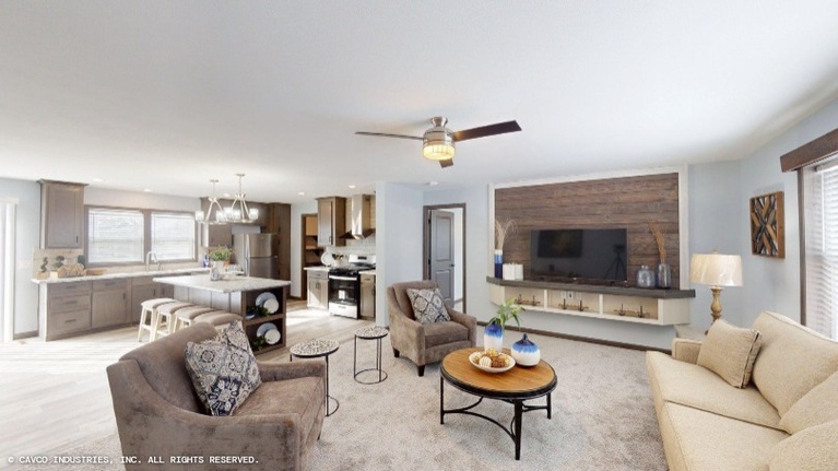 The Winchester 32563A | 3 bedroom, 2 bathroom, 1709 sqft home | Built by Cavco - Montevideo in Montevideo, MN.