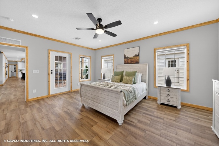 The Satilla 32764D | 4 bedroom, 2 bathroom, 2254 sqft home | Built by Cavco - Moultrie in Moultrie, GA.