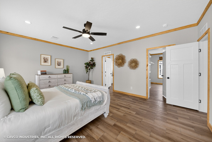 The Satilla 32764D | 4 bedroom, 2 bathroom, 2254 sqft home | Built by Cavco - Moultrie in Moultrie, GA.