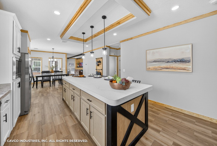 The Satilla 32764D | 4 bedroom, 2 bathroom, 2254 sqft home | Built by Cavco - Moultrie in Moultrie, GA.