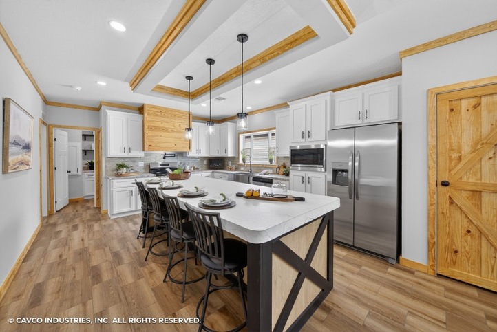 The Satilla 32764D | 4 bedroom, 2 bathroom, 2254 sqft home | Built by Cavco - Moultrie in Moultrie, GA.