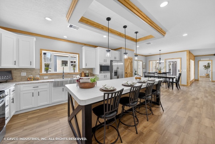 The Satilla 32764D | 4 bedroom, 2 bathroom, 2254 sqft home | Built by Cavco - Moultrie in Moultrie, GA.
