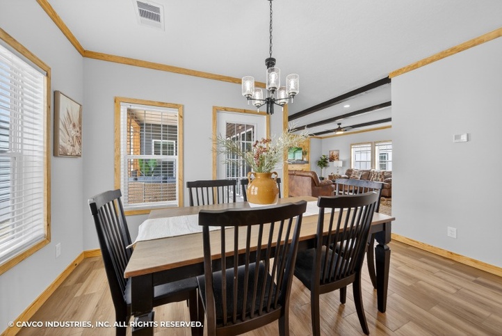 The Satilla 32764D | 4 bedroom, 2 bathroom, 2254 sqft home | Built by Cavco - Moultrie in Moultrie, GA.