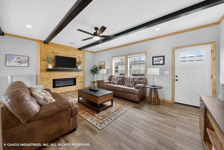 The Satilla 32764D | 4 bedroom, 2 bathroom, 2254 sqft home | Built by Cavco - Moultrie in Moultrie, GA.