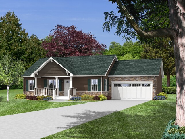 Reserve Classique 32383AM | 3 bedroom, 2 bathroom, 1178 sqft home. Built by Cavco - Emlenton in Emlenton, PA.