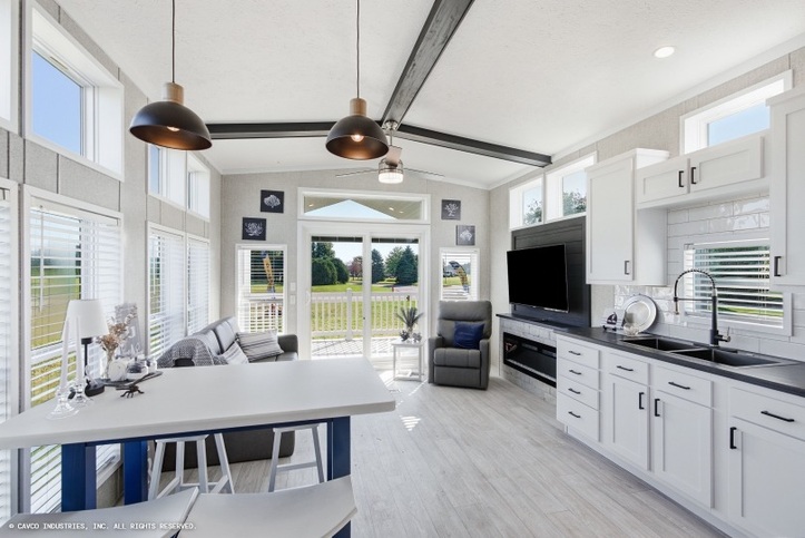 Northridge 14472A | 2 bedroom, 2 bathroom, ,536 sqft home. Built by Cavco - Nappanee in Nappanee, IN.