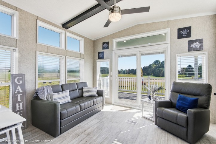 Northridge 14472A | 2 bedroom, 2 bathroom, ,536 sqft home. Built by Cavco - Nappanee in Nappanee, IN.