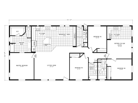 Sierra Value 32704D | 4 bedroom, 3 bathroom, 2187 sqft home. Built by Cavco - Phoenix in Phoenix, AZ.