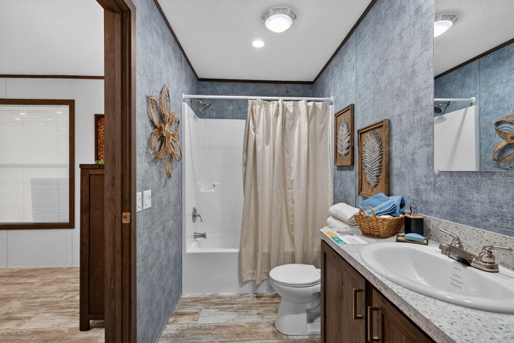 The Matterhorn | 3 bedroom, 2 bathroom, 1012 sqft home. Built by Cavco - Nappanee in Nappanee, IN.