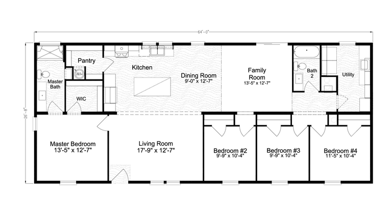 Parrish 28644A Modular or Manufactured Home from Palm Harbor Homes, a ...