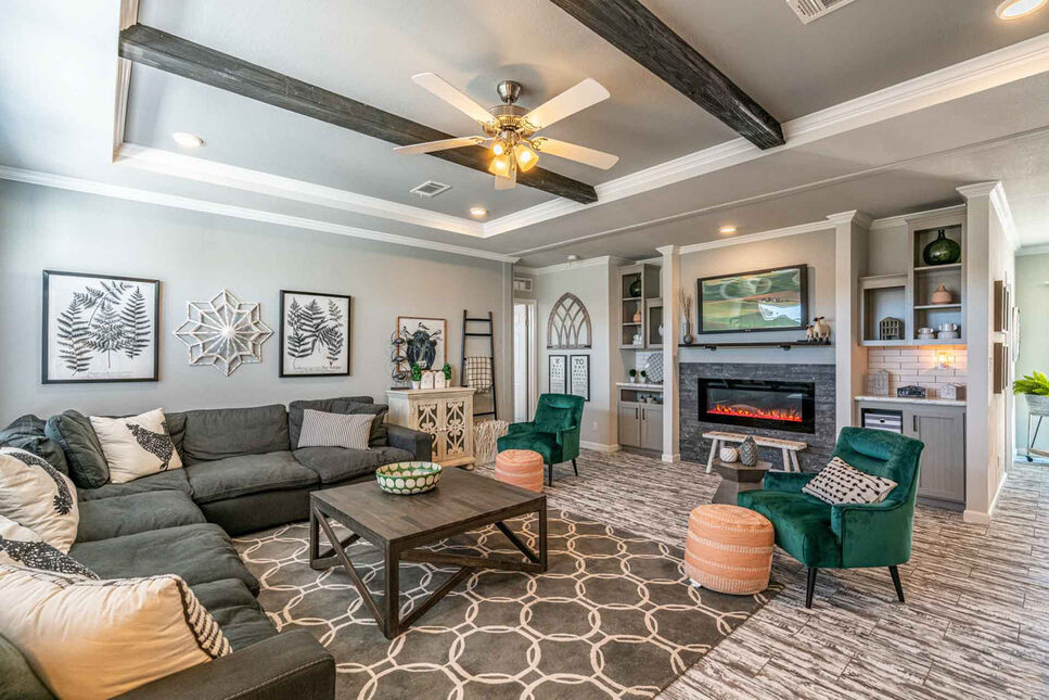 The Vintage Farmhouse II Flex 47764A Manufactured Home from Palm Harbor