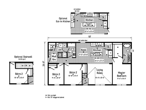 Essence 11 | 3 bedroom, 2 bathroom, 1387 sqft home | Built by Cavco - Goshen in Goshen, IN.