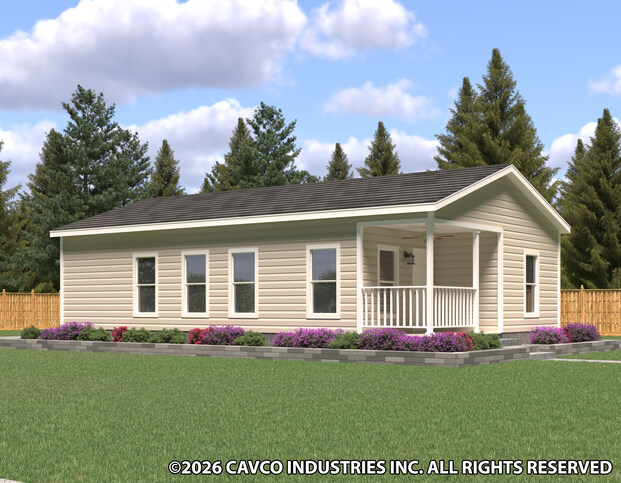 Harbor Point 24402A | 2 bedroom, 2 bathroom, 933 sqft home. Built by Cavco - Plant City in Plant City, FL.