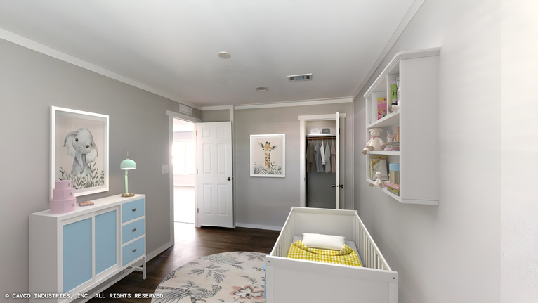 Walnut 28543P | 3 bedroom, 2 bathroom, 1280 sqft home. Built by Cavco - Lancaster in Lancaster, TX.