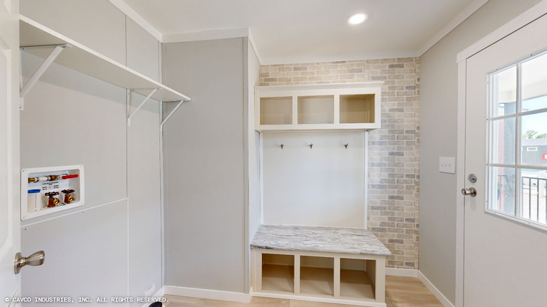 Walnut 28543P | 3 bedroom, 2 bathroom, 1280 sqft home. Built by Cavco - Lancaster in Lancaster, TX.