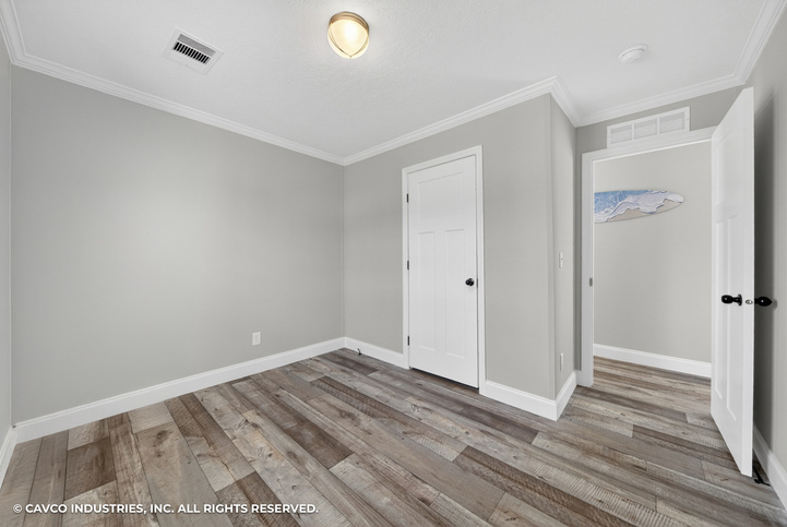 The Retreat 16642A | 2 bedroom, 1 bathroom, 992 sqft home | Built by Cavco - Moultrie in Moultrie, GA.