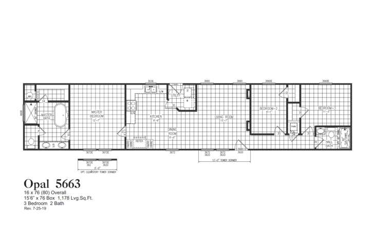Opal 5663 Gold Medal Series Manufactured Home Granbury TX