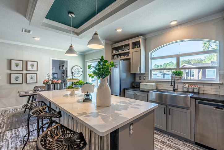 The Vintage Farmhouse II Flex FT47764A – 4 Bed / 3 Bath / 2 Living Areas – 2,674 Sq. Ft.