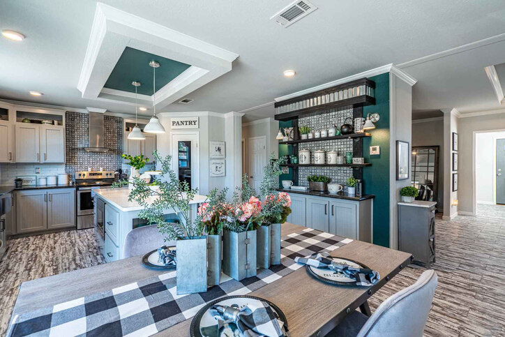 The Vintage Farmhouse II Flex FT47764A – 4 Bed / 3 Bath / 2 Living Areas – 2,674 Sq. Ft.