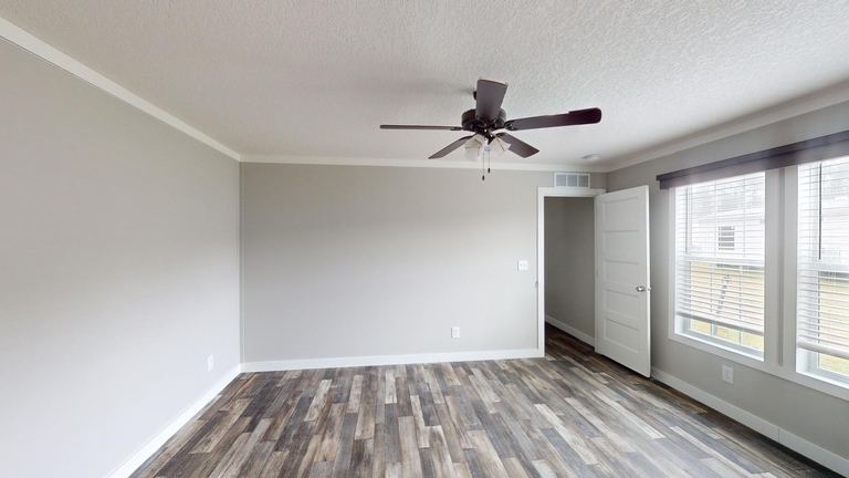 Swagger 16763A | 3 bedroom, 2 bathroom, 1178 sqft home | Built by Cavco - Moultrie in Moultrie, GA.