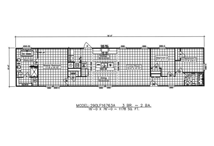 Swagger 16763A Manufactured Home from Destiny Homes, a Cavco Company