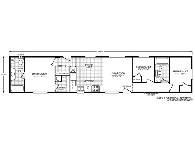 Broadmore 14663B Manufactured Home from Fleetwood Homes, a Cavco Company