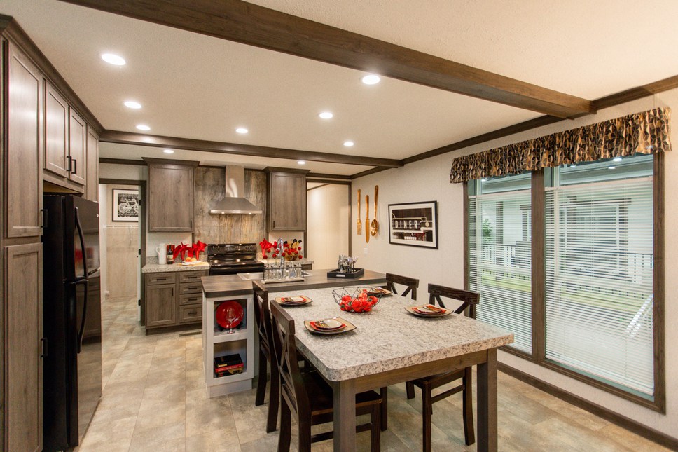 Elegant kitchen in the Fairmont Homes Model #186545.