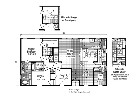 Limited 32563AM | 3 bedroom, 2 bathroom, 1736 sqft home. Built by Cavco - Emlenton in Emlenton, PA
