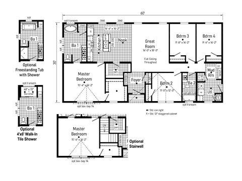Stonegate | 3 bedroom, 2 bathroom, 1800 sqft home | Built by Cavco - Goshen in Goshen, IN.