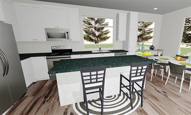 Coronado 24523L | 3 bedroom, 2 bathroom, 1213 sqft home | Built by Cavco - Riverside in Riverside, CA.