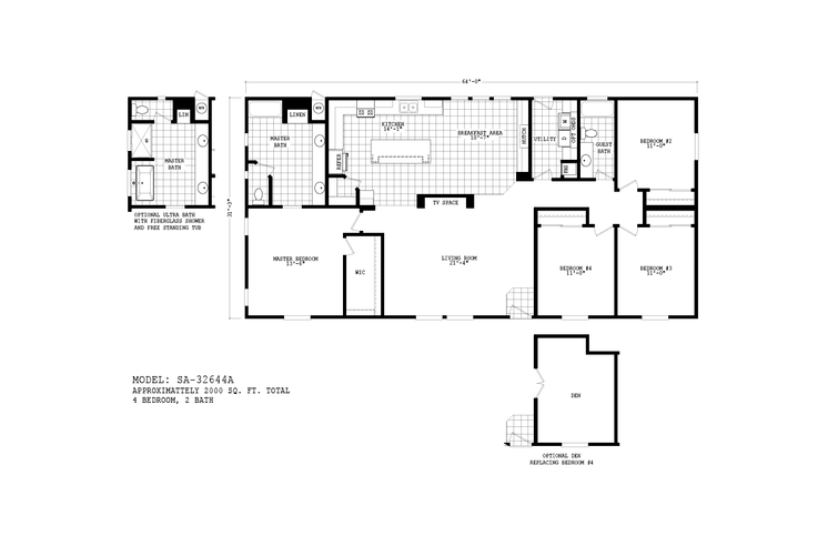 Sierra Value 32644a Manufactured Home From Durango Homes, A Cavco Company