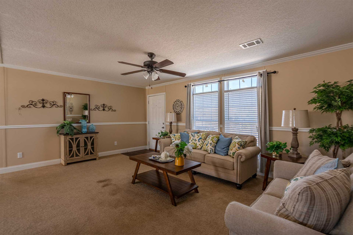 Bannister 28523C | 3 bedroom, 2 bathroom, 1387 sqft home | Built by Cavco - Moultrie in Moultrie, GA.