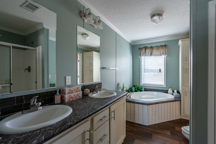 Bannister 28523C | 3 bedroom, 2 bathroom, 1387 sqft home | Built by Cavco - Moultrie in Moultrie, GA.