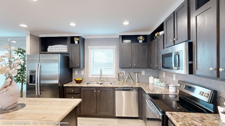 Maple 28603S | 3 bedroom, 2 bathroom, 1600 sqft home. Built by Cavco - Lancaster in Lancaster, TX.
