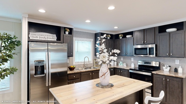 Maple 28603S | 3 bedroom, 2 bathroom, 1600 sqft home. Built by Cavco - Lancaster in Lancaster, TX.