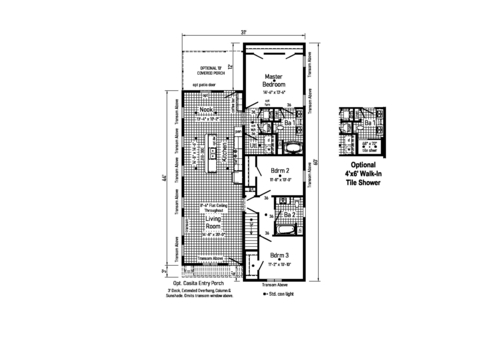 Casita Ranchero 32563CM | 3 bedroom, 2 bathroom, 1612 sqft home. Built by Cavco - Manorwood in Emlenton, PA