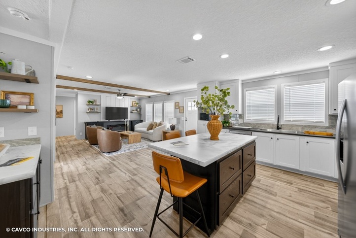 Vantage 32563N | 3 bedroom, 2 bathroom, 1680 sqft home | Built by Cavco - Douglas in Douglas, GA.