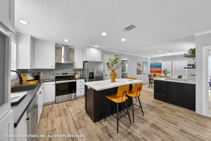 Vantage 32563N | 3 bedroom, 2 bathroom, 1680 sqft home | Built by Cavco - Douglas in Douglas, GA.