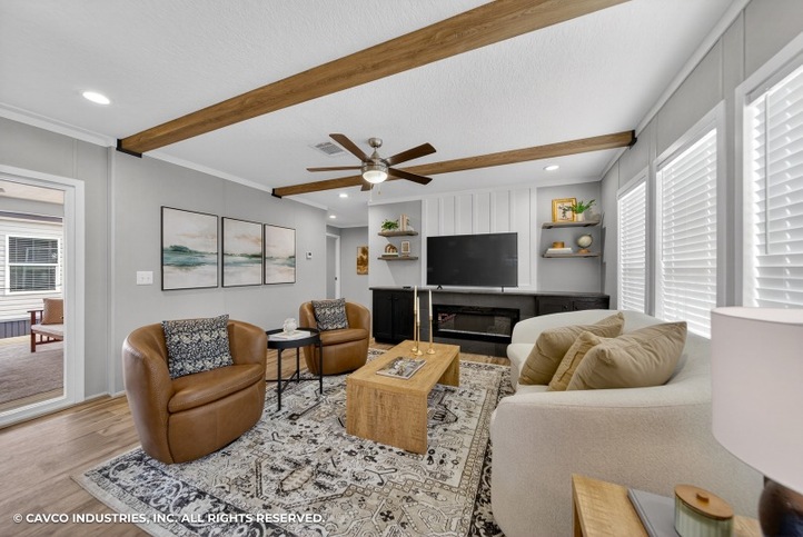 Vantage 32563N | 3 bedroom, 2 bathroom, 1680 sqft home | Built by Cavco - Douglas in Douglas, GA.
