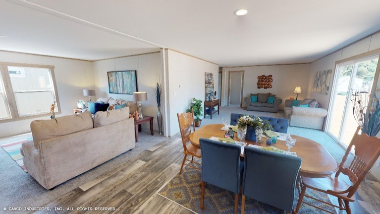 Northface 28664A | 4 bedroom, 2 bathroom, 1760 sqft home. Built by Cavco - Lancaster in Lancaster, TX.